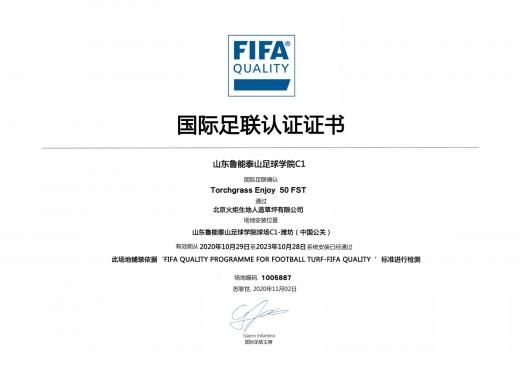 山東魯能泰山足球?qū)W院C1